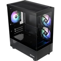 Thermaltake View 170 TG ARGB boîtier mini tower Noir | 2x USB-A | RGB | Verre Trempé