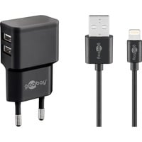 goobay 44995, Chargeur Noir