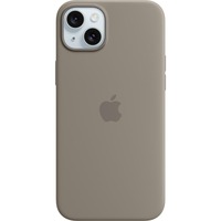 Apple Coque en silicone avec MagSafe pour iPhone 15 Plus, Housse/Étui smartphone Marron