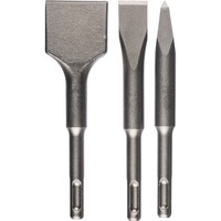 Bosch 2 608 690 180 accessoire pour marteau rotatif Attache ciseau pour marteur-perforateur, Jeu de Burin  Attache ciseau pour marteur-perforateur, Bosch, Argent, Métal, 140 mm