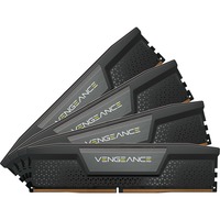Corsair 64 Go DDR5-6400 (4x 16 Go) mémoire vive Noir, CMK64GX5M4B6400C32, XMP 3.0
