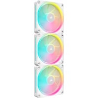 Corsair iCUE LINK LX120 RGB ventilateurs de boîtier Blanc, 3 pièces, 120 x 120 x 25 mm, PWM