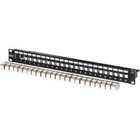 Digitus Panneau de brassage modulaire, 24 ports, équipé de 24x DN-93615 Noir