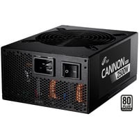 FSP CANNON PRO ATX 3.1 modulaire alimentation 2500 watt Noir, 4x 12V-2x6, 3x PCIe, 4x 12V-2x6, 3x PCIe