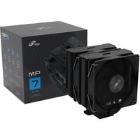 FSP MP7 Noir Refroidisseur CPU Noir, Refroidisseur d'air, 12 cm, 800 tr/min, 1800 tr/min, Noir