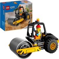 LEGO City - Le rouleau compresseur de chantier, Jouets de construction 60401