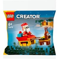 LEGO Créateur - Promenade en traîneau du Père Noël, Jouets de construction 30670