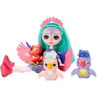 Mattel City Tails - Bêtes Citadines - Poupée Filia et Famille Finch - Mini Poupée - 4 ans et + Poupée mannequin, Femelle, 4 an(s), Garçon/Fille, 170 mm, Multicolore