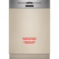 Neff S145EAS16E lave-vaisselle Semi-intégré 13 couverts Acier inoxydable brossé, Semi-intégré, Taille maximum (60 cm), Acier inoxydable, Boutons, 1,75 m, 1,65 m