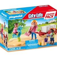 PLAYMOBIL City Life - Starter Pack Nourrice avec enfants, Jouets de construction 71258