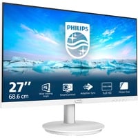Philips V Line 271V8AW/00 écran plat de PC 68,6 cm (27") 1920 x 1080 pixels Full HD LCD Blanc Moniteur Blanc, 1x HDMI, 1x VGA, 68,6 cm (27"), 1920 x 1080 pixels, Full HD, LCD, 4 ms, Blanc