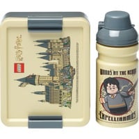Room Copenhagen Set boîte à lunch LEGO Harry Potter Hogwarts, Lunch-Box Beige/gris