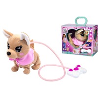 Simba ChiChi LOVE Loomy - Chihuahua ChiChi, Peluche Beige/Rose