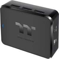 Thermaltake H200 Noir Hubs & concentrateurs, Hub USB Noir, Noir, Plastique, 76,8 mm, 21,6 mm, 64,7 mm, 1 pièce(s)