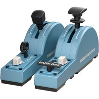 Thrustmaster TCA Quadrant Add-on Airbus Edition gaming, Régulateur de poussée Bleu-gris/Noir, PC