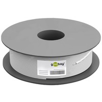 goobay Câble réseau Cat.6, U/UTP Gris