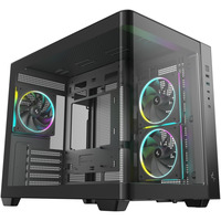 DeepCool  boîtier mini tower Noir | 2x USB-A | 1x USB-C | Window