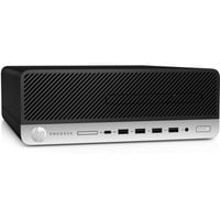 HP ProDesk 600 G5 SFF Reconditionné, PC Noir/Argent