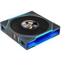 Lian Li UNI FAN TL LCD FLEX ventilateur de boîtier RGB  Noir, 124 x 120 x 28 mm, PWM