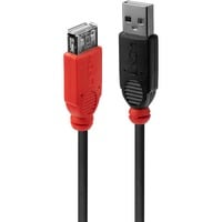 Lindy Rallonge active USB 2.0, 5m, Câble d'extension Noir, 5m, 5 m, USB A, USB A, USB 2.0, 0,48 Gbit/s, Noir