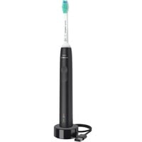 Philips 3100 series HX3671/14 Brosse à dents électrique - Noire, Brosse a dents electrique Noir, Adulte, Brosse à dents à ultrasons, Soin quotidien, Noir, Batterie, Batterie intégré