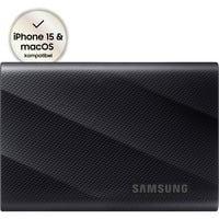 SAMSUNG Portable T9 2 To SSD externe Noir, MU-PG2T0B/EU, USB-C 3.2 (20 Gbit/s)