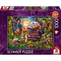 Schmidt Spiele Histoires de la forêt pour la nuit, Puzzle 