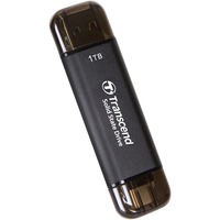 Transcend ESD310 Portable 1 To SSD externe Noir, USB-A 3.2 (10 Gbit/s) | USB-C 3.2 (10 Gbit/s)