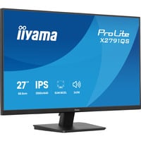iiyama ProLite X2791QS-B1 27" Moniteur Noir (Mat), 1x DisplayPort, 1x HDMI, 68,6 cm (27"), 2560 x 1440 pixels, Quad HD, LED, Noir