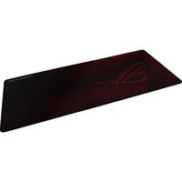 ASUS ROG Scabbard, Tapis de souris gaming Noir/rouge foncé, Noir, Rouge, Image, Tissu, Caoutchouc, Base antidérapante, Tapis de souris de jeu