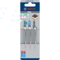 Bosch Lames de scie sauteuse T 101 AOF Clean for Hard Wood, Lame de scie 