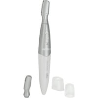 Braun FG1106 tondeuse de précision Argent Blanc, Sourcil, Visage, Argent, Chine, Batterie, AA, Conserver l’appareil au sec. N’utilisez pas l’appareil sur une peau irritée. Cet appareil...