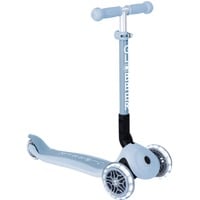GLOBBER Junior Lumières Pliables Éco, Trottinette Bleu clair