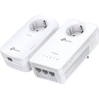 TP-Link TL-WPA1300P KIT 1300 Mbit/s Ethernet/LAN Wifi Blanc 2 pièce(s), Powerline 1300 Mbit/s, IEEE 1901, IEEE 802.3, IEEE 802.3u, Type E / F, Gigabit Ethernet, 10,100,1000 Mbit/s, Wi-Fi 5 (802.11ac)