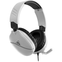 Turtle Beach Recon 70 Console Blanche Casque de gaming multiplateforme pour Xbox Series X ou S et PS5, PS4, PS4 Pro, PC et Appareils Mobiles avec prise 3,5 mm casque gaming over-ear Blanc, PS4, PS4 Pro, PC et Appareils Mobiles avec prise 3,5 mm, Avec fil, Gaming, 20 - 20000 Hz, 420 g, Casque, Blanc
