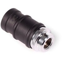 Alphacool 13883, Connecteur Chrome/noir (mat)