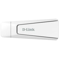 D-Link AX18U carte réseau WLAN 1800 Mbit/s, Adaptateur WLAN Blanc, Sans fil, USB, WLAN, 1800 Mbit/s