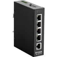 D-Link DIS‑100G‑5W Non-géré L2 Gigabit Ethernet (10/100/1000) Noir, Switch Non-géré, L2, Gigabit Ethernet (10/100/1000), Full duplex, Montage mural