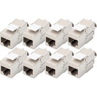 Digitus Module Keystone CAT 6A blindé sans outil 8 pcs, Module de Keystone 