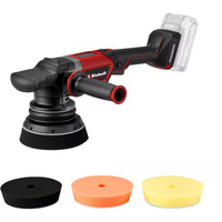 EINHELL Polisseuse excentrique sans fil professionnelle CP-EP 18/125 Li BL - Solo, 18 Volts Rouge/Noir