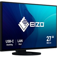 EIZO EV2795-BK 27" Moniteur Noir, 68,6 cm (27"), 2560 x 1440 pixels, Quad HD, LED, 5 ms, Noir