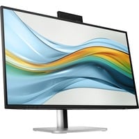HP Series 5 Pro Écran de conférence QHD USB-C 27 pouces - 527pm 27" Moniteur Noir/argent, 1x DisplayPort, 1x HDMI, 2x USB-C, 3x USB-A, 1x RJ-45, 68,6 cm (27"), 2560 x 1440 pixels, Quad HD, LCD, 5 ms, Noir