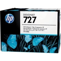 HP Tête d'impression DesignJet 727 HP DesignJet T920 Printer series, HP DesignJet T1500 Printer series, HP DesignJet T16-- Printer..., A jet d'encre thermique, Noir mat, Photo noire, Cyan, Magenta, Jaune, Gris, B3P06A, Singapour, 173 mm
