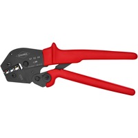 KNIPEX 97 52 06 pince, Pince à sertir Rouge/Noir, Acier, Plastique, Rouge, 25 cm, 565 g