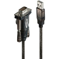 Lindy Convertisseur USB vers série Lite Noir