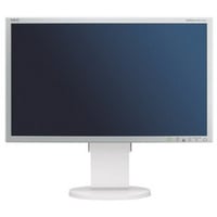NEC MULTISYNC EA243WM reconditionné 24.1" Moniteur Blanc, 1x DisplayPort, 1x HDMI, 1x DVI, 1x VGA, 4x USB-A