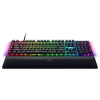 Razer Blackwidow V4 RGB clavier gaming mécanique Noir, Layout DE (QWERTZ), Razer certified Mechanical Green Switches, 100%