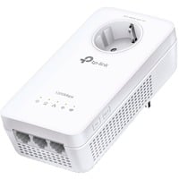 TP-Link TL-WPA8631P Adaptateur réseau CPL 300 Mbit/s Ethernet/LAN Wifi Blanc 1 pièce(s), Répéteur 300 Mbit/s, IEEE 802.11n, IEEE 802.11a, IEEE 802.11ac, IEEE 802.11b, IEEE 802.11g, Type E / F, Gigabit Ethernet, 10,100,1000 Mbit/s, Wi-Fi 5 (802.11ac)