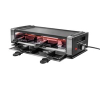 Unold 48730, Raclette Noir/en acier inoxydable