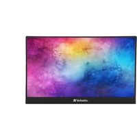 Verbatim 49590 écran plat de PC 35,6 cm (14") 1920 x 1080 pixels Full HD LCD Noir Moniteur Noir, 35,6 cm (14"), 1920 x 1080 pixels, Full HD, LCD, 6 ms, Noir